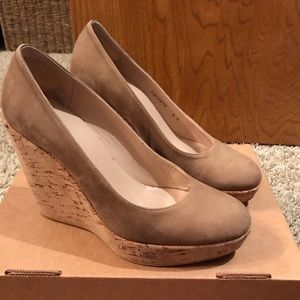 Nude Stuart Weitzman Corkswoon Size 9